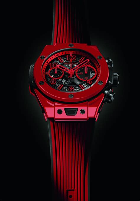 hublot red face|hublot unico red magic.